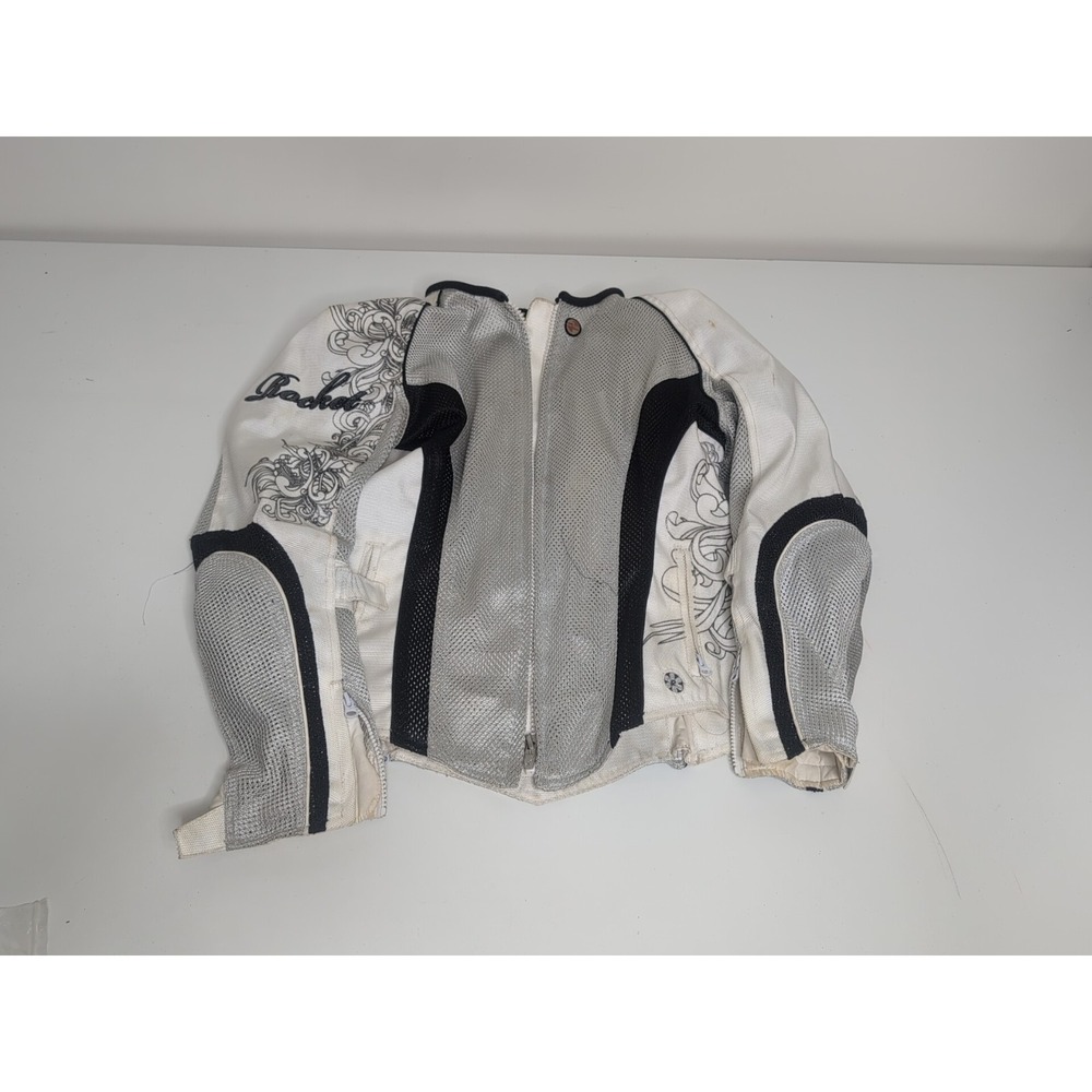 Joe Rocket Cleo 2.2 Womens Waterproof Protective Motorcycle Zipper Jackets Sz L